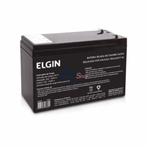 Bateria Elgin 12V 7AH P/ Nobreak Nova